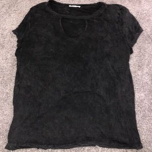 Honey Punch distressed tee